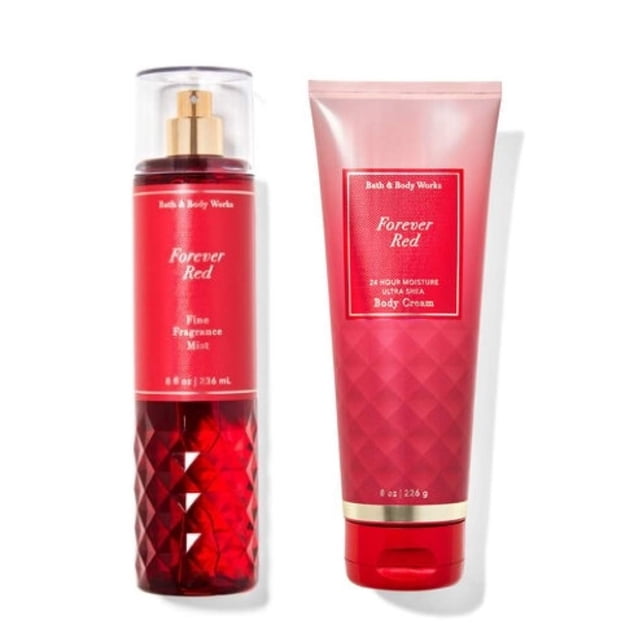 Set de regalo Bath & Body Works Forever Red Fragance Mist 240 ml