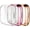 Clear/Rose Pink/Rose Gold, variant on Tianle Screen Protector Compatible with Fitbit Versa 2 Case, 3 Pack Full Protective Case Cover Scratch Resistant Shock Absorbing Accessories for Versa 2 Smartwatch, Gold/Silver/Rose Gold