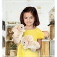 thumbnail image 6 of DolliBu Rabbit Plush Hand Puppet For Kids - Soft Furry Stuffed Animal Hand Puppet Toy for Puppet Show Games & Puppet Theaters for Kids Adult's Cute Puppets Educational Toy to Teach Children & Toddlers, 6 of 7