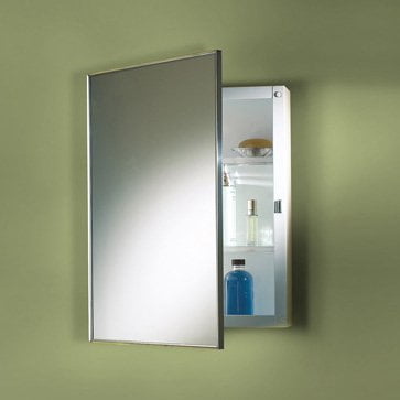 Recessed Medicine Cabinet Wall Opening 14 X 20 Cabinets Broan Jensen Medicine Cabinet Styleline Stainless Steel 2