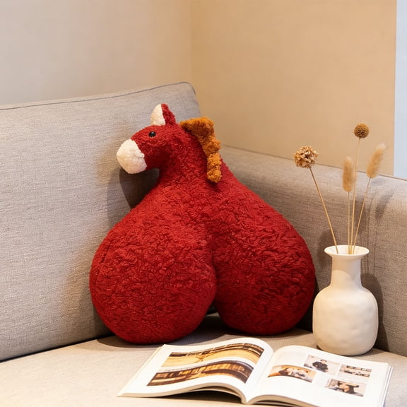Cute Fluffy Plush Pillow Toys, Soft Comfort Hugging Cushion Toys, Home Decor Ornament Toys, Lovely Cartoon Plush Toys, Relaxation Stress Relief Toys, Kids Festival Celebration Gift Toys