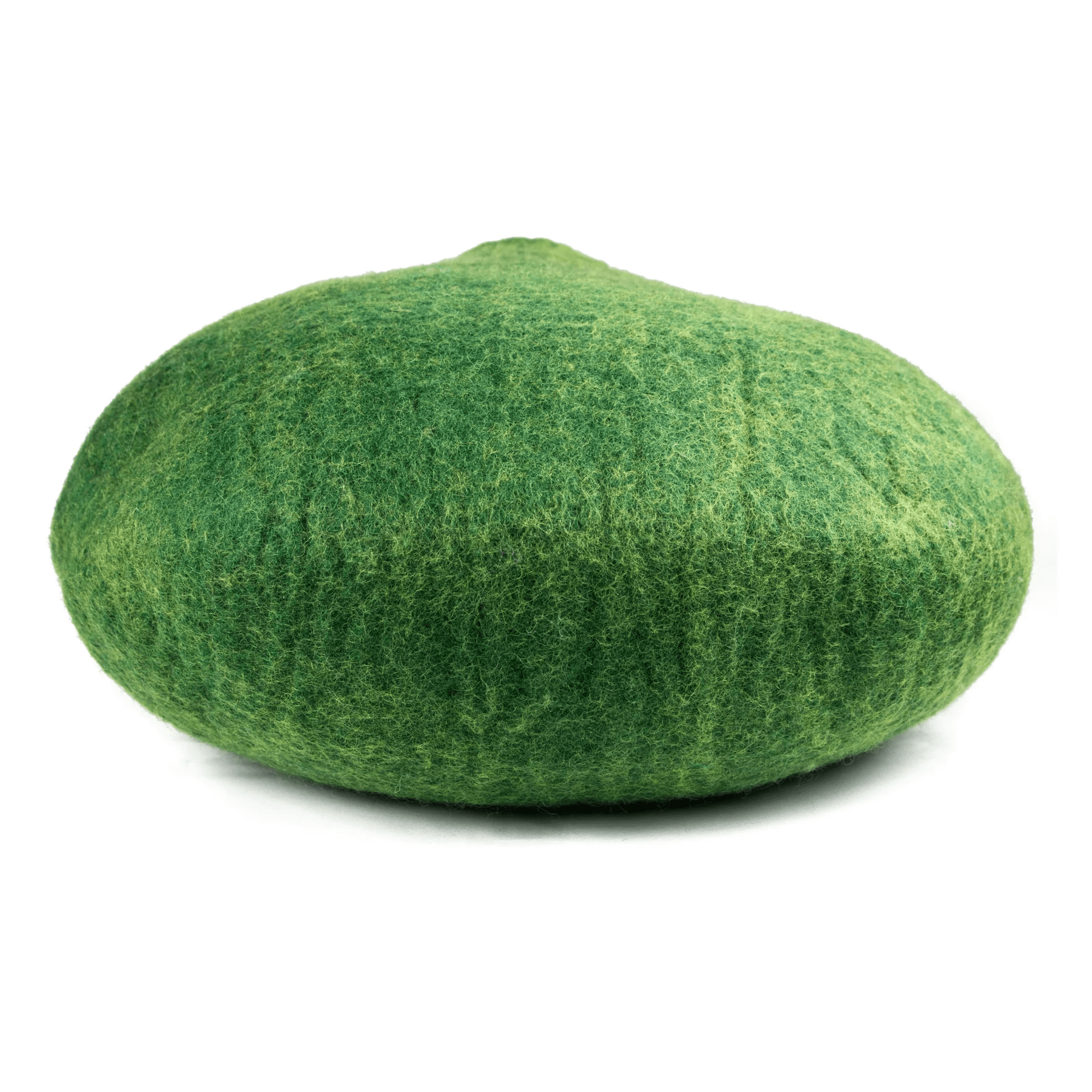 Yeti Pet Cave Bed for Cats, Small Dogs, and Other Small Pets or Critters, 100% New Zealand Wool, Green, 1 Count