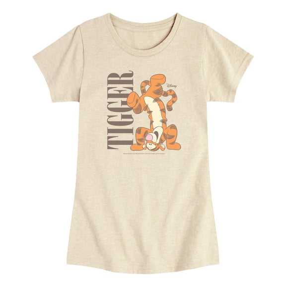 Winnie the Pooh - Tigger - Toddler Girls Fitted Short Sleeve T-Shirt
