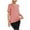 Watermelon Red ., variant on Summer Savings Clearance 2025! BOVXNPU Plus Size Womens Summer Tops,Short Sleeve Tops for Women,Women's Solid Color Plus Size V-Neck Casual Shirt Top