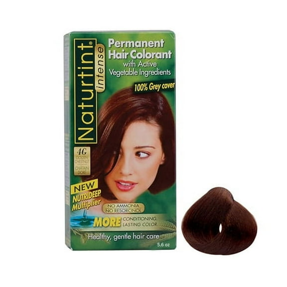 Naturtint Permanent Hair Colorant, 4G Golden Chestnut - 5.6 Oz, 2 Pack