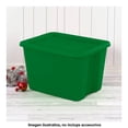 thumbnail image 4 of Apagado temporal solicitud comercialCaja de Transporte STERILITE STERILITE de plástico de 68 litros, color verde, 4 of 4