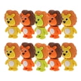 thumbnail image 2 of EeaseMX 18 borradores adorables de león, borradores de animales 3D, borradores de león de dibujos animados, borradores de TPR para niños, 2 of 7
