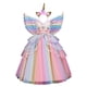 thumbnail image 3 of Vestido de Cosplay de unicornio para niñas, traje de princesa sin mangas de arcoíris para fiesta de cumpleaños y boda, vestido Formal de noche, 3 of 5