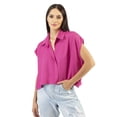 thumbnail image 1 of Crop top camisero de lino AMAD Casual para mujer Talla XL, 1 of 5