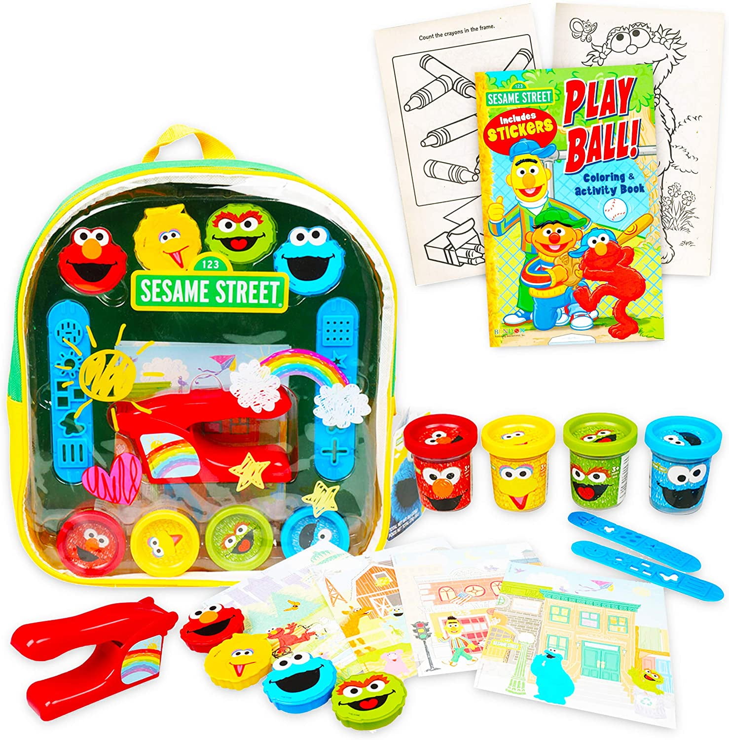 elmo backpack walmart