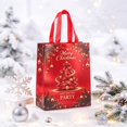 thumbnail image 2 of Clearance Under $1 Holiday Gift Tote, Non Woven Bag with Handle for Presents Style B, 2 of 4