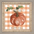 thumbnail image 2 of Great Art Now Happy Fall & Pumpkin by Cindy Jacobs, 2 Piece Framed Art Set Each 13"W x 13"H, 2 of 3