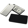 thumbnail image 4 of 4Pcs Metal Cash Box with Lid Rectangular Currency Tray Money Holder Small Metal Dollar Bill Storage Tin Box for Cash Coin Jewelry Stamps Organizer, Black, 4 of 7