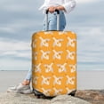 thumbnail image 3 of Lsque Flying Ducks Printed Luggage Cover, Travel Luggage Protector,Scratch and Dirt Resistant, Fits 18-32 Inch Luggage - Large, 3 of 9