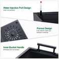thumbnail image 5 of CazToi 16-22.4Inch Self Watering Planters Set of 2 with Water Level Monitor Inner Bucket Trays for Indoor Outdoor Use, 5 of 8