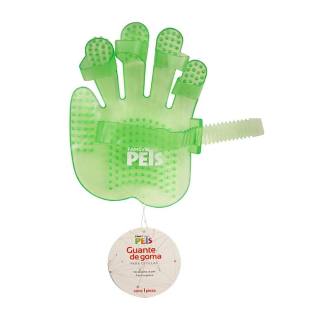 Guante de Goma Fancy Pets para Cepillar