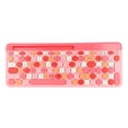 thumbnail image 1 of Mini teclado inalámbrico de 100 teclas, inteligente, de bajo consumo, colorido, para Windows, iOS y Android, color rosa, 1 of 14