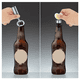thumbnail image 3 of Juego de 30 tapones para vino y 15 abridores de botellas en blanco, insertos para abridor de botellas, hardware para proyectos de bricolaje para bodas, 3 of 8