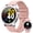 Cherry Blossom Pink, variant on Smart Watches for Women, 1.2'' AMOLED HD Round Screen Fitness Trackers with Bluetooth Call (Answer/Make/Text), 100+ Sports Mode, IP68 Waterproof Women Smart Watch for Android IOS