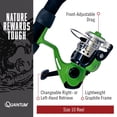 thumbnail image 2 of Quantum Ice Spinning Reel and Fishing Rod Combo, Black/Green, 2 of 6