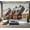 Color1, variant on Peel and Stick Wallpaper Central Park NY covered snow dawn Modern Art Wall Mural Decor Self Adhesive and Removable 100in x 144in