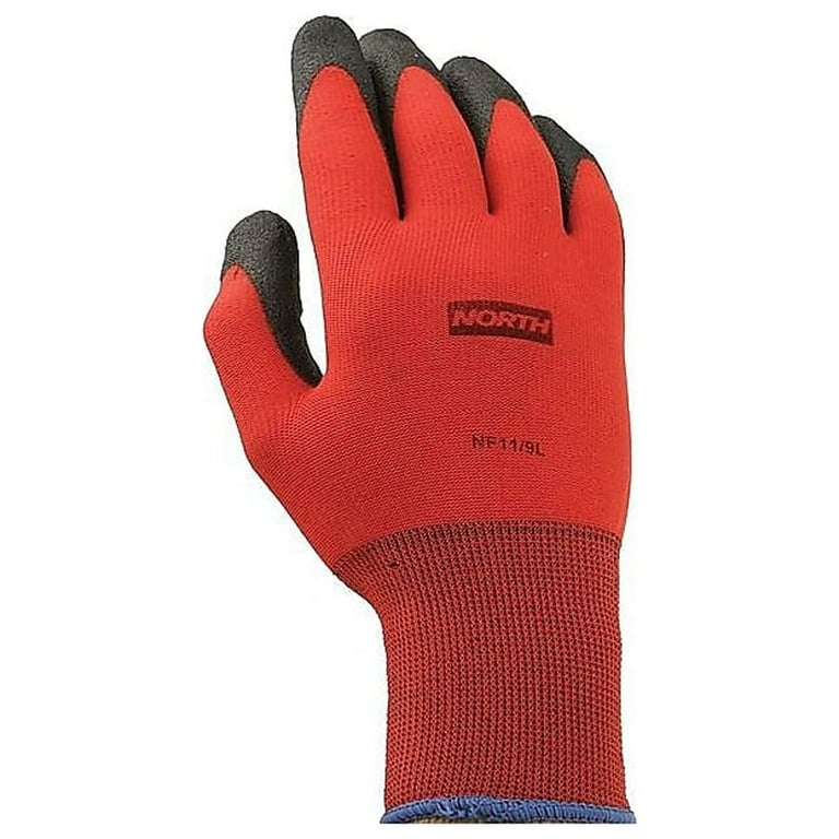 North by Honeywell NorthFlex Red PVC Gloves NF11 8M