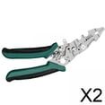 thumbnail image 1 of Pelacables,Pelacables multiusos Llave multifuncional,Alicates para cables Herramienta de cables Pelacables Engarzadora,Alicates para cables profesionales de electricista Acero al, 1 of 8
