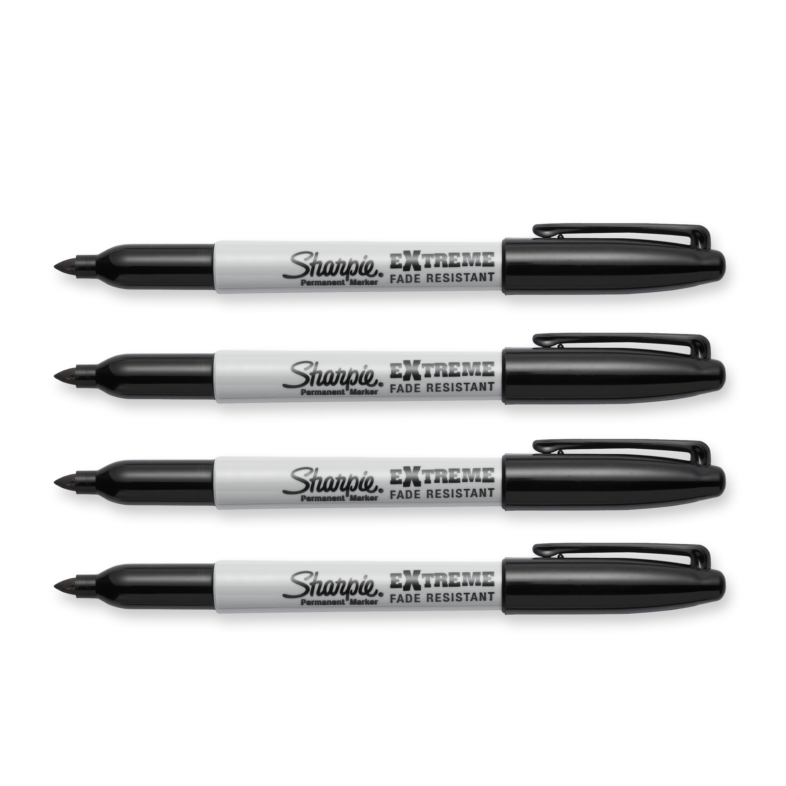 Sharpie Extreme Permanent Markers Fine Point Black 4 Count - image 4 of 8