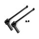 thumbnail image 4 of Eje de transmisión delantero de metal CVD 312809 shaofei 2 piezas para coche RC 1/8 color negro, 4 of 5
