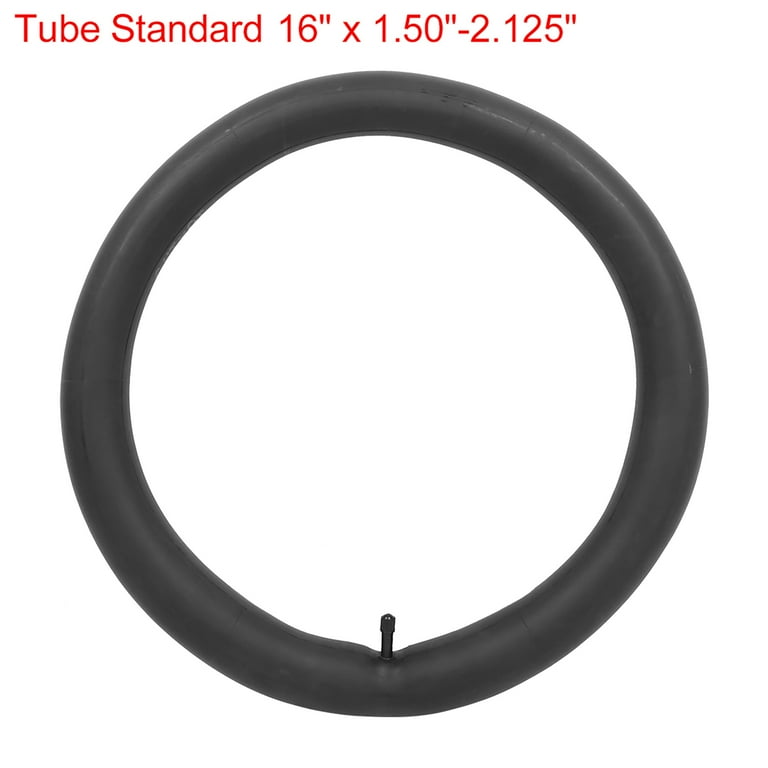 REGALWOVEN 16 Rubber Bike Tire Tube 16 x1.50 1.75 1.90 1.95 2.125 Bike Inner Tube Black Walmart