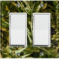 thumbnail image 1 of Metal Light Switch Plate Outlet Cover (Foliage Camo - Double Rocker), 1 of 2