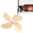 thumbnail image 4 of Stove Fan Blade, Easy Installation Fireplace Fan Blade Standard Design High Speed  For Repair Black,Red,Gold,Silver,Bronze, 4 of 8
