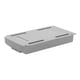 thumbnail image 1 of Caja de almacenamiento debajo del escritorio Cajón de seguridad sin perforaciones Bandeja de lápiz autoadhesiva oculta Cajón para papelería Lápiz de maquillaje S 22x11x3.5cm/8.7x4.3x1.4in, 1 of 10