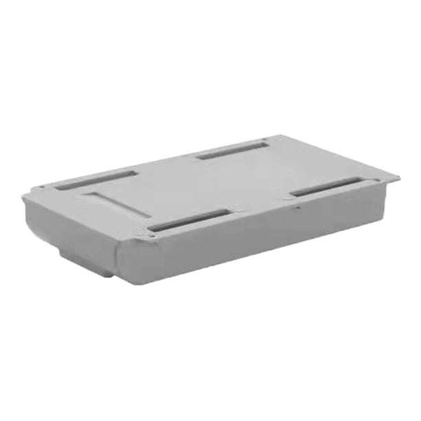 Caja de almacenamiento debajo del escritorio Cajón de seguridad sin perforaciones Bandeja de lápiz autoadhesiva oculta Cajón para papelería Lápiz de maquillaje S 22x11x3.5cm/8.7x4.3x1.4in