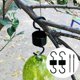 thumbnail image 2 of Foso Del Guardia de La de La Del Metal Negro con Los Cepillos de Limpieza para El Alimentador Del Colibrí Baoblaze guardia de foso de hormigas, 2 of 6