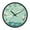 Paper Cranes Pattern, variant on Voice Activated Clock with Glow Light 12 Inch Large Silent Wall Clock Battery Operated for Home Decor Cat and Colorful Clouds