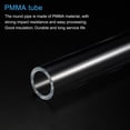 thumbnail image 4 of Acrylic Pipe Clear Rigid Round Tube 30mm ID 40mm OD 10" for Lamps and Lanterns, Water Cooling System, 4 of 6