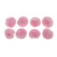 thumbnail image 3 of Esponjosa de Pompón Sintética de 8 Uds. para Diadema, Pasador O , zos para el cabellero, Pendientes, para Teléfono, , Rosado Gloria Pompones de piel sintética, 3 of 9