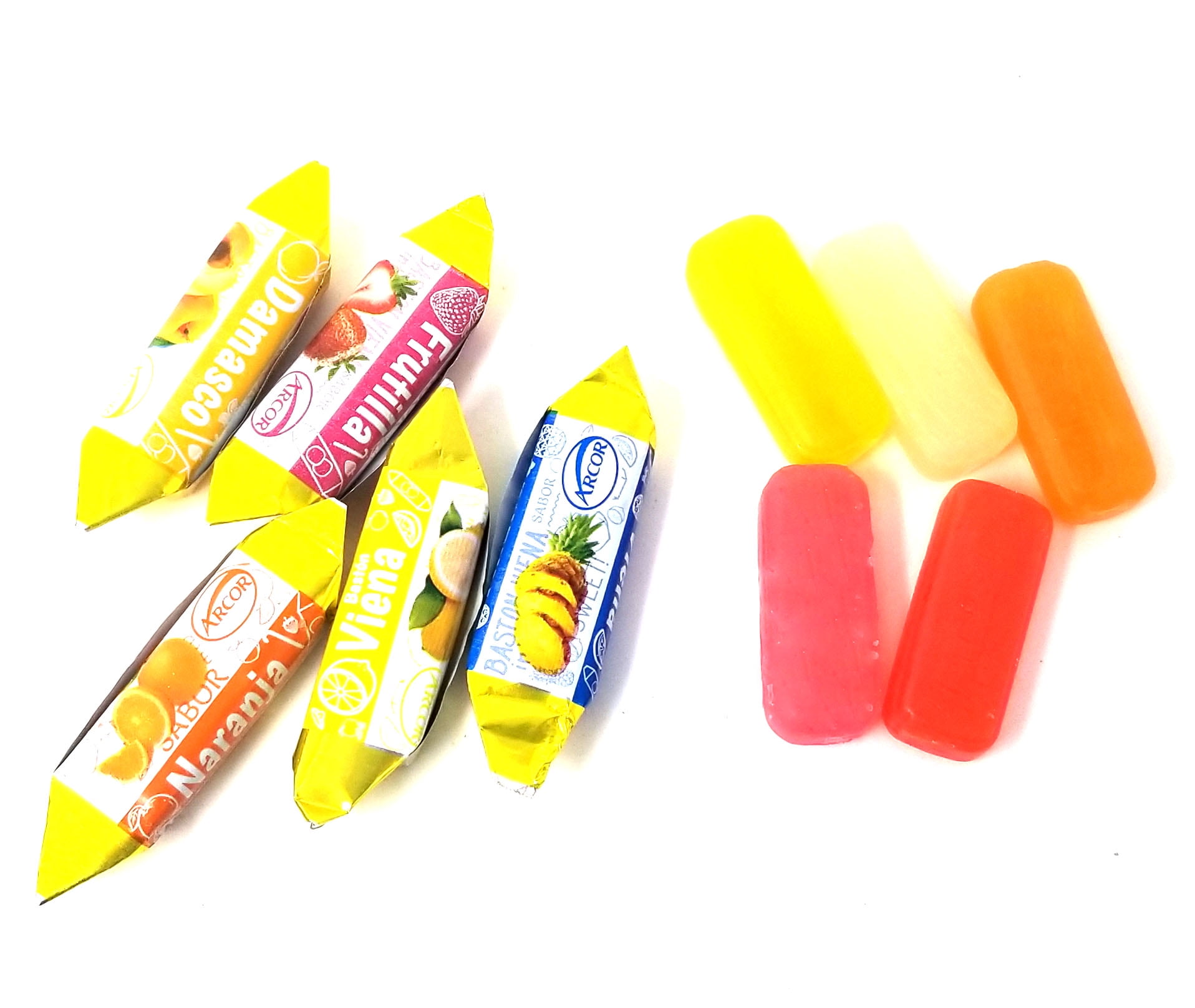 Arcor Vienna Fruit Filled Hard Candy, Individually Wrapped, 1 lb