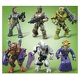 thumbnail image 6 of Mattel MEGA Halo Action Figures Toy Building Set, 20th Anniversary pack with 352 pieces, 20 Poseable, Collectable Characters and Accessorie, 6 of 7