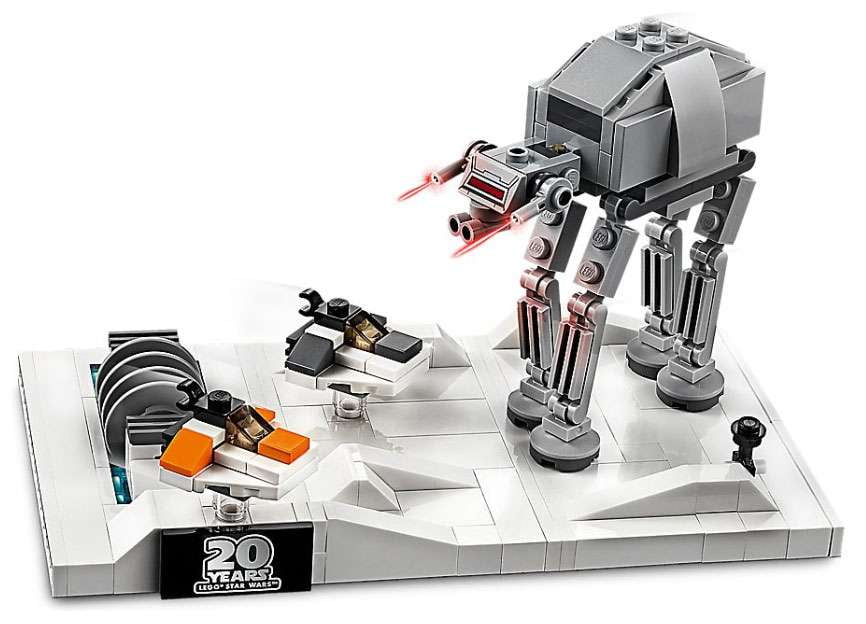 Pre-Owned Star Wars 20th Anniversary Edition Battle of Hoth Set LEGO 40333