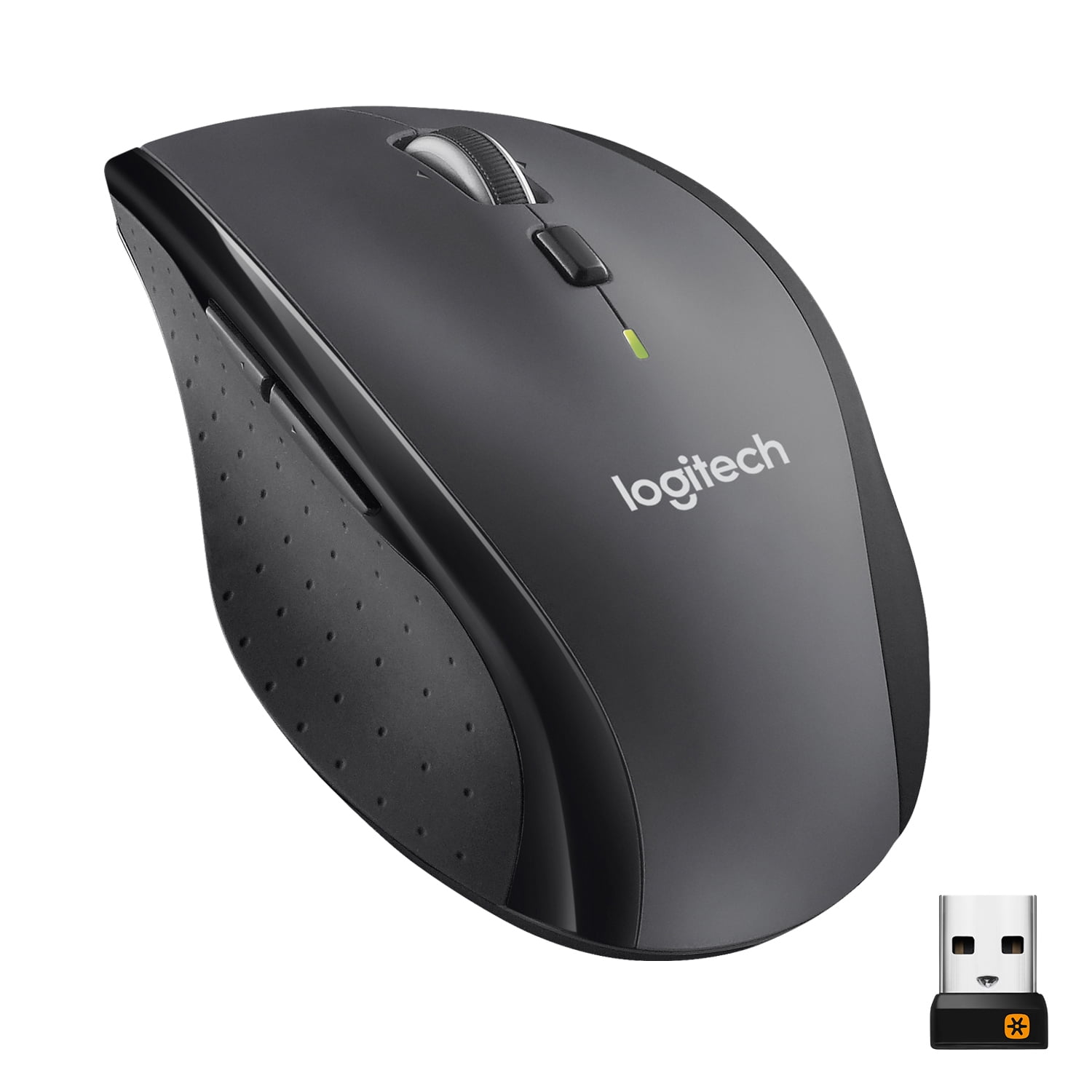 Logitech Productivity Plus Wireless Mouse, 2.4 USB Receiver, 1000 DPI, Dark - Walmart.com