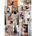 thumbnail image 6 of TRYSIL Women's Biker Shorts Inseam 8" High Waist Yoga pants Workout Gym Running Volleyball Spandex Shorts with Pockets, 6 of 7