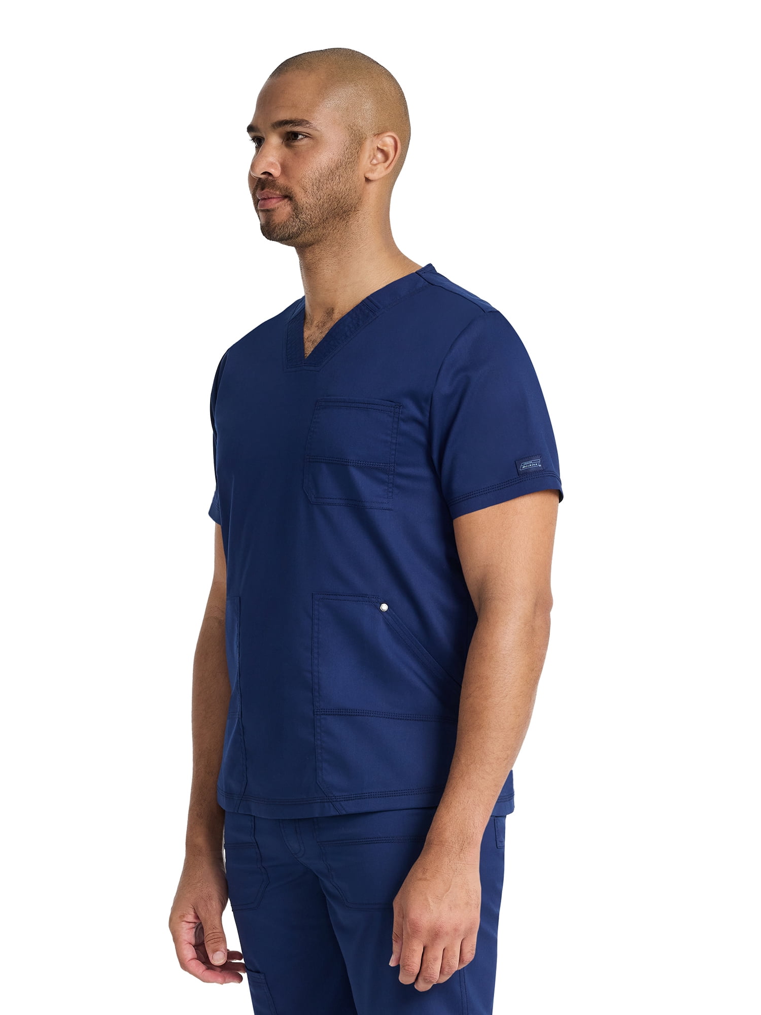 Genuine Dickies Men's Stretch V-Neck Scrub Top
