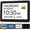 Black, variant on Robin Day Clock 2026 for Seniors, 8" Large Digital Calendar Dementia Clock with Talking Function, Alarms, Easy-to-Read Display for Elderly, Day Date Time, Medication Reminder, DST, White