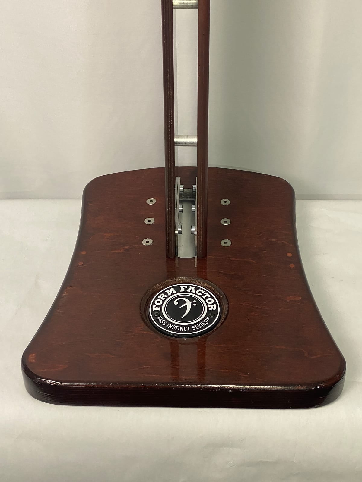 Form Factor Audio GS1-DC Single Guitar and Bass Stand Dark Cherry / Transparent Coating