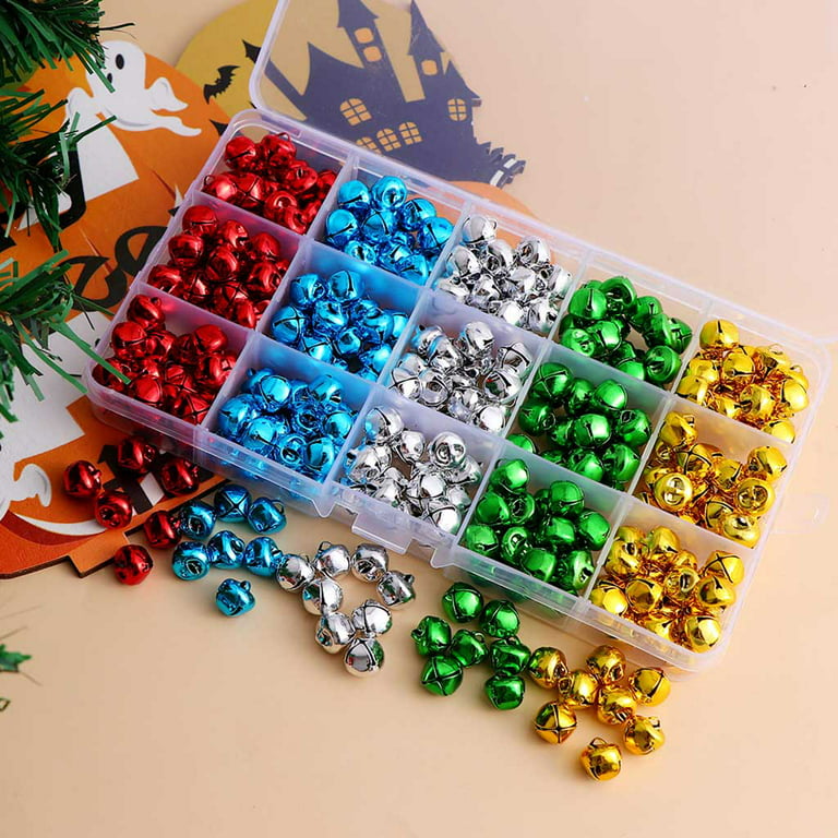 DIY Small Bells 20mm/0.79-Inch 40pcs Craft Bells Bulk for Christmas  Festival Party Home Multicolor 