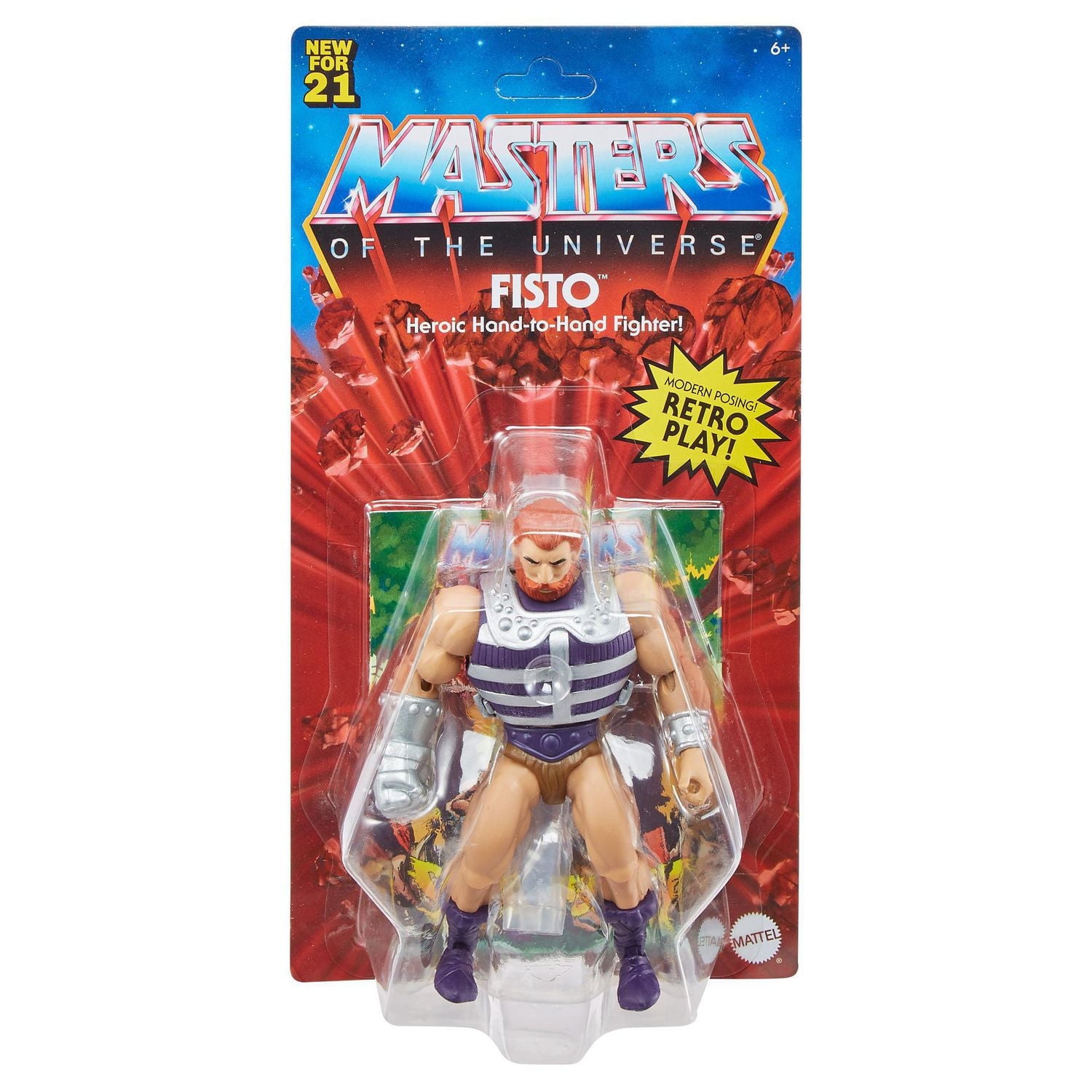 Les Maîtres de l’Univers Origins Figurine articulée Fisto