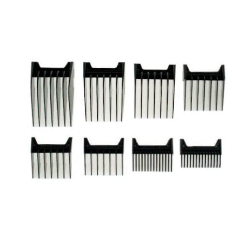 Oster Attachment Guide Guard Comb 8pc Set for FAST FEED,SPEED LINE CLIPPER Blade 