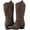 Brown-19YY18, variant on GLOBALWIN Women's Black Knee High Cowboy Cowgirl Boots 8.5M